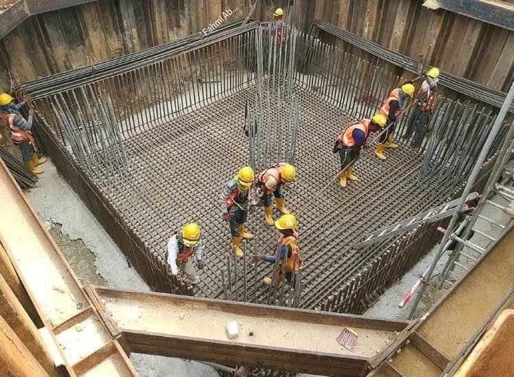 construction of pile cap
