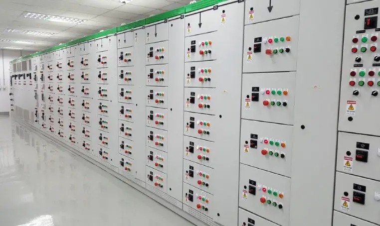 Motor Control Centre Installed inside the room